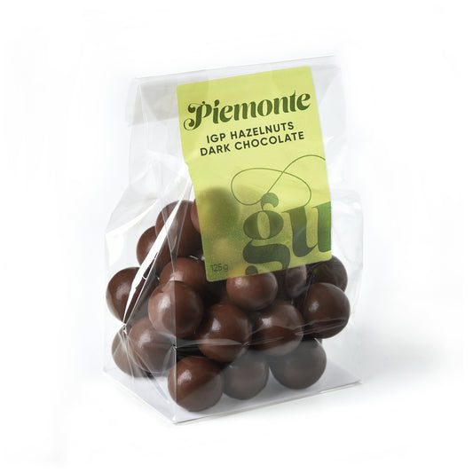 Piemonte IGP Hazelnuts Dark Chocolate Covered - NEW!