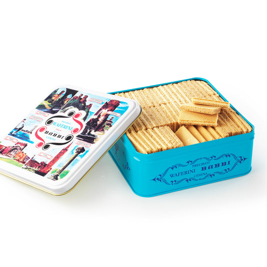 Waferini Nocciola in Emilia Romagna Retro Tin